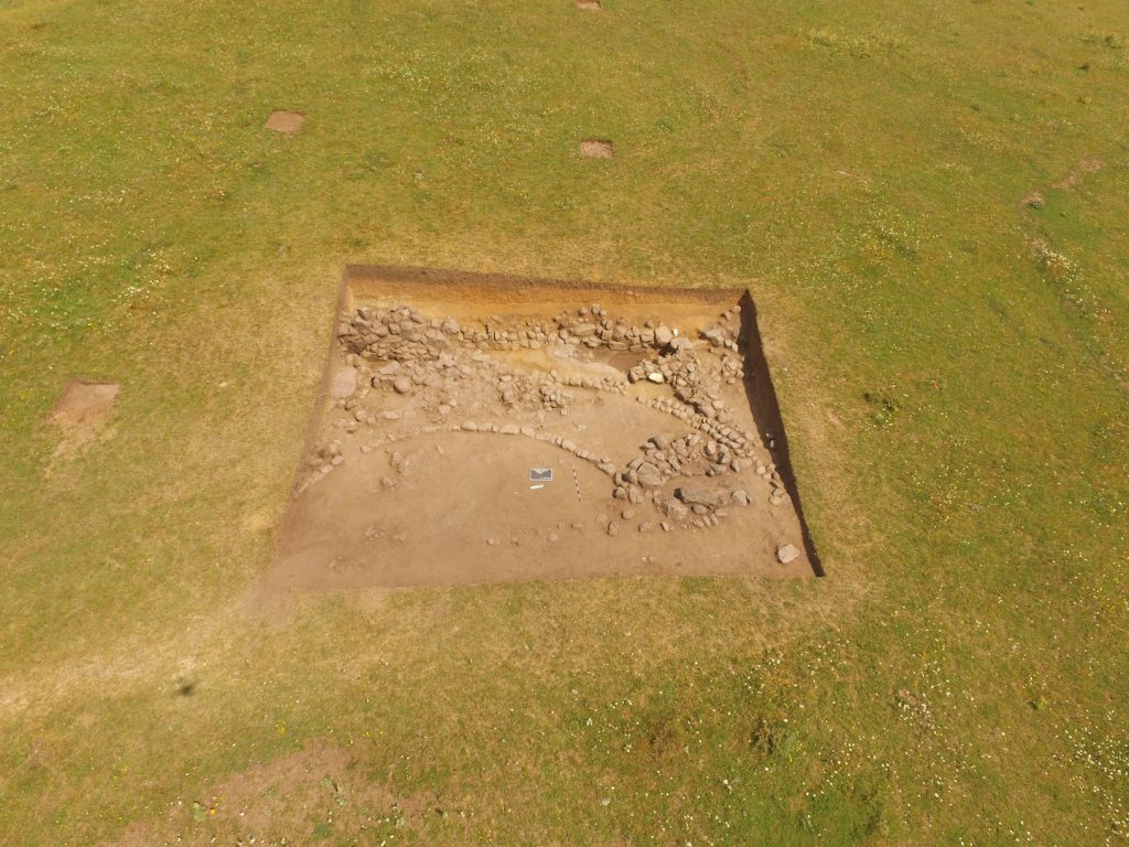 Aerial view of operation T38 at Gegharot, 2016.